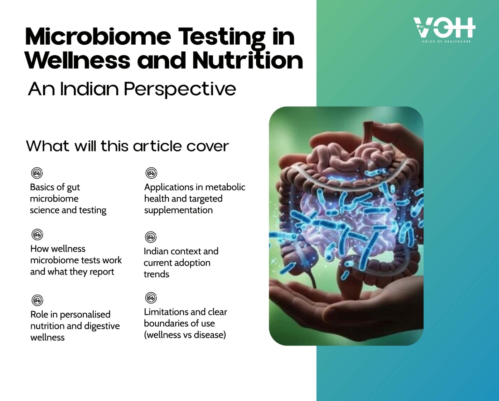 Microbiome Testing in Wellness and Nutrition: An Indian Perspective
