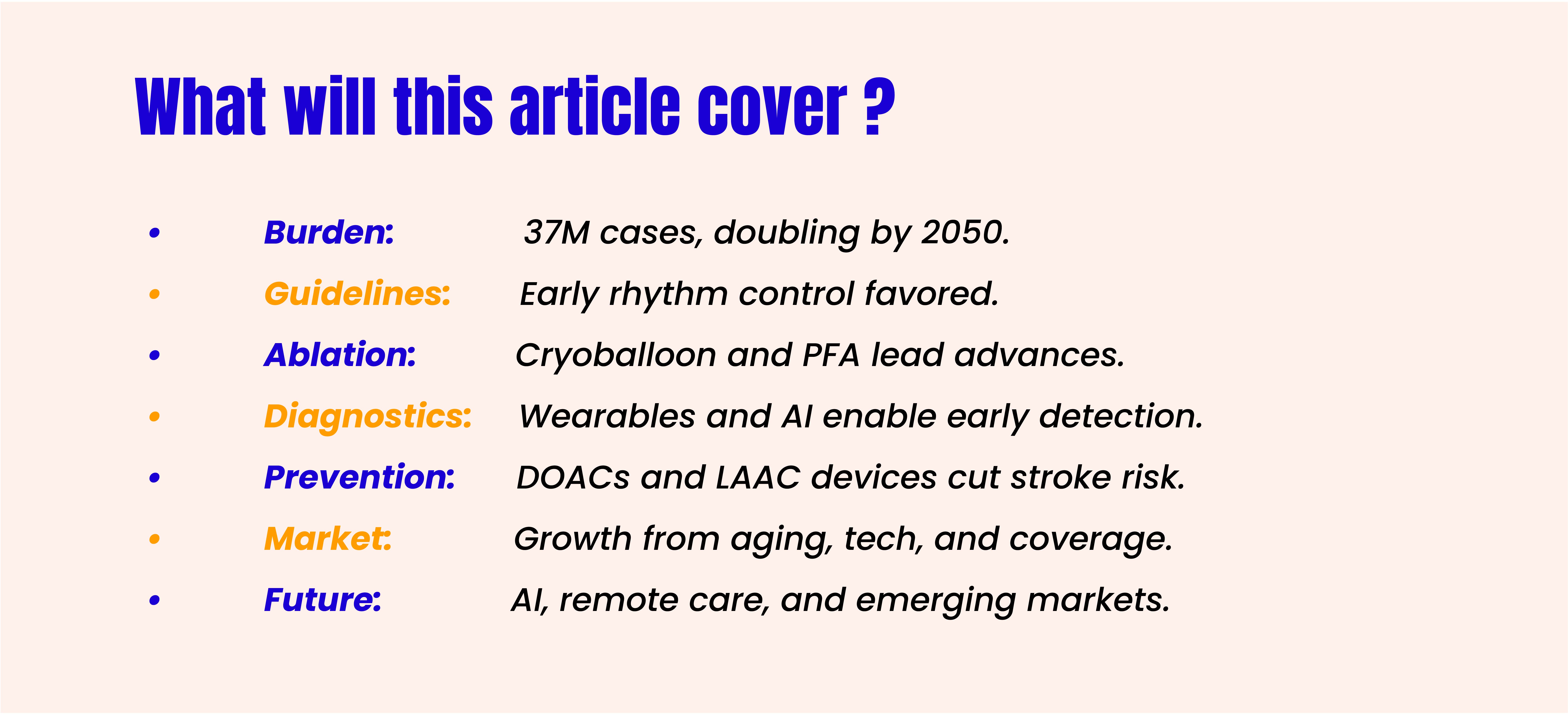 What will this article cover