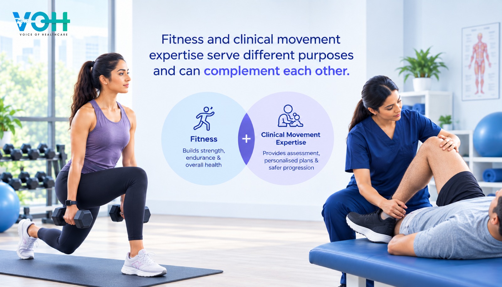 Fitness and Clinical movement complement each other